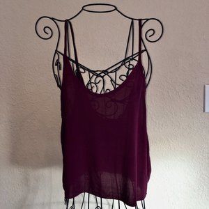 Brandy Melville Spaghetti Strap Tank      (KMOB)
